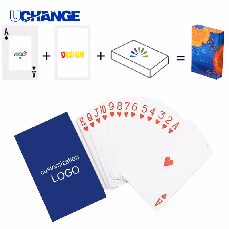 Full Color Customizable Smooth Surface Playing Card