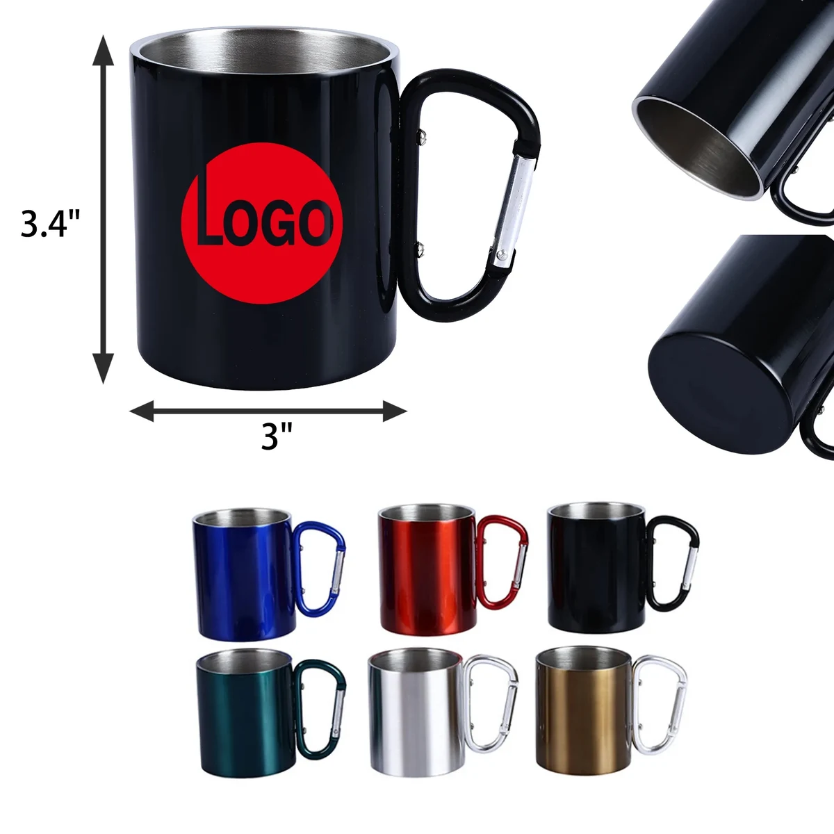 10 OZ Outdoor Camping Stainless Steel Cup 1