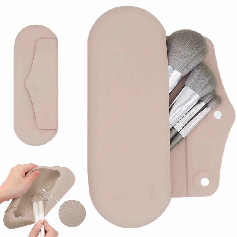 Silicone Travel Makeup Brush Cosmetic Holder