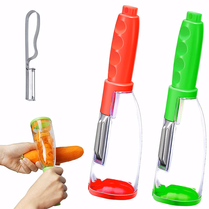 Vegetable Peeler with Storage Container