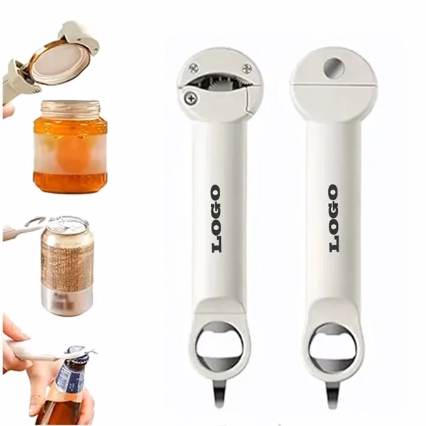 Multifunctional Non-Slip Retractable Jar Lid Bottle Opener for Commutes, Fitness and Travel
