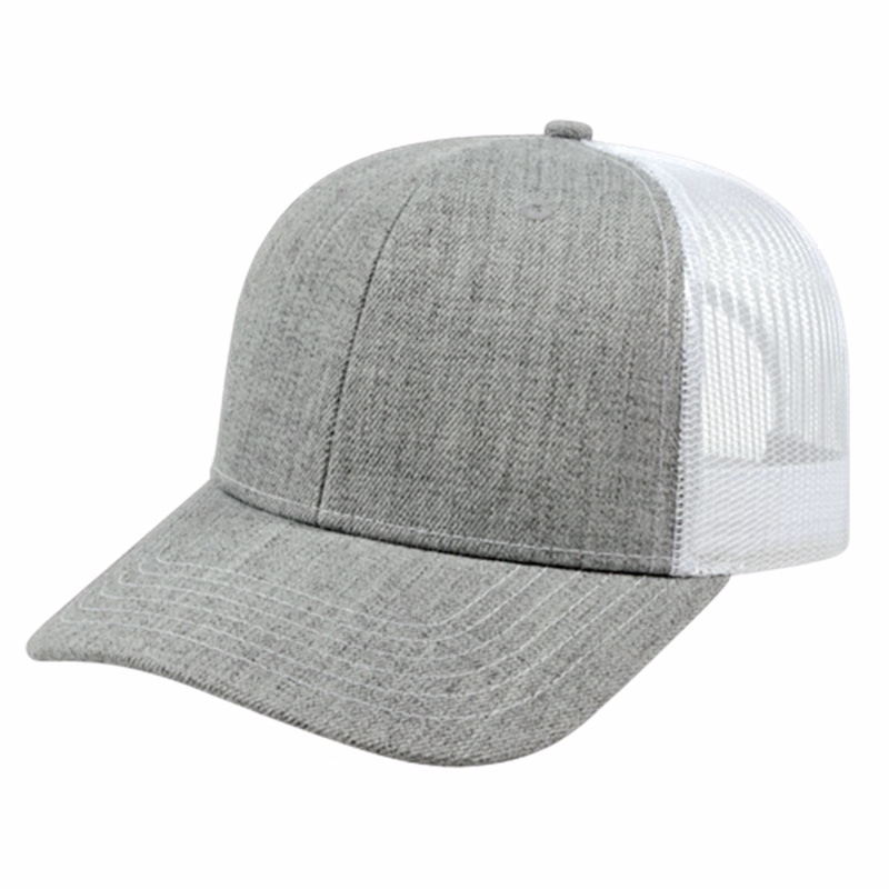 Blended Wool Acrylic Trucker Cap