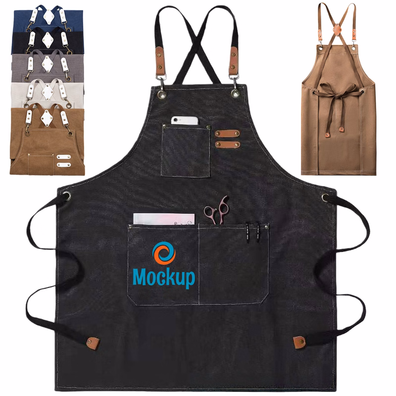 Large Pocket Resistant Work Apron