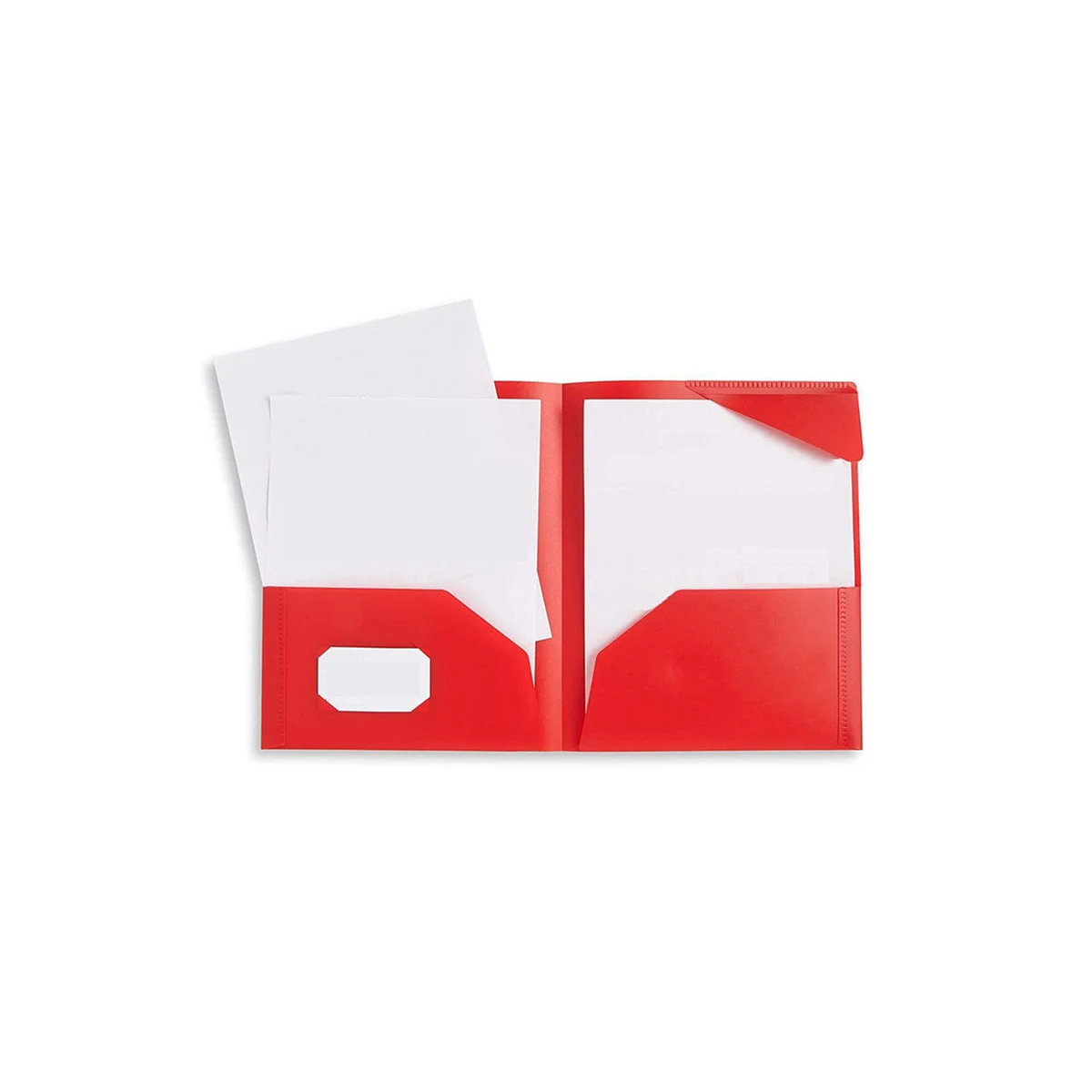 Plastic Two Pocket Folder 1