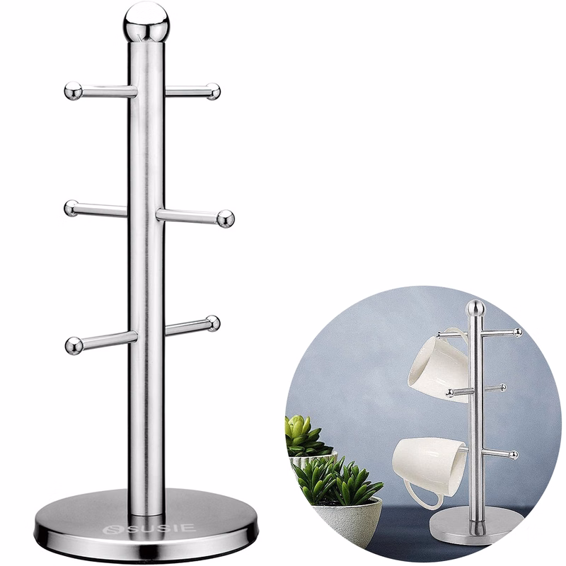 Stainless Steel Tree Cup Rack