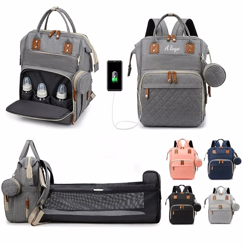 Backpack Diaper Bag with Changing Station