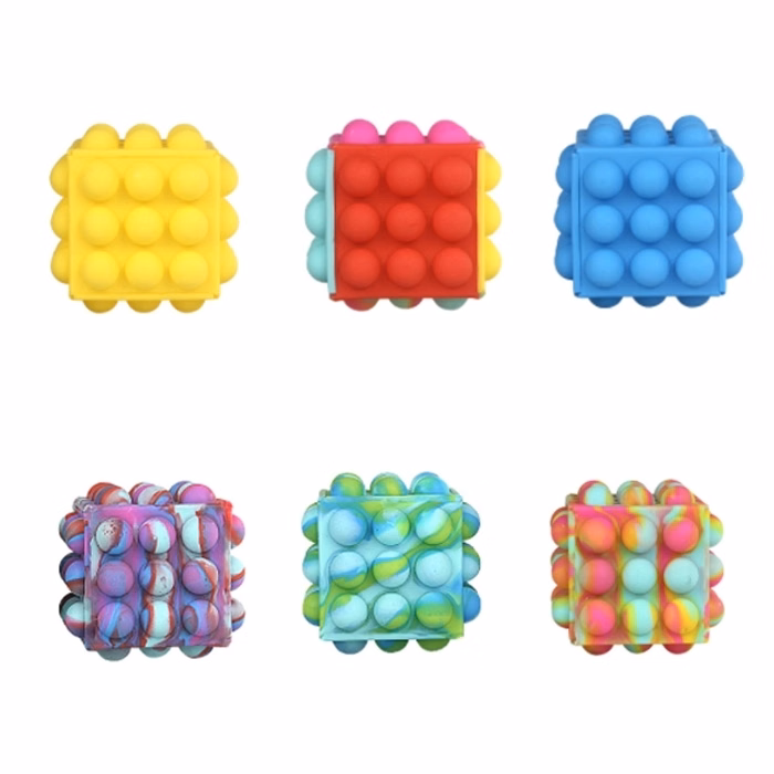Pop 3D Squeeze Cube Ball Fidget Toy