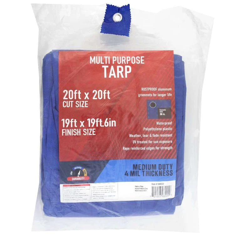 Multi-Purpose Tarp - 20' x 20' 1