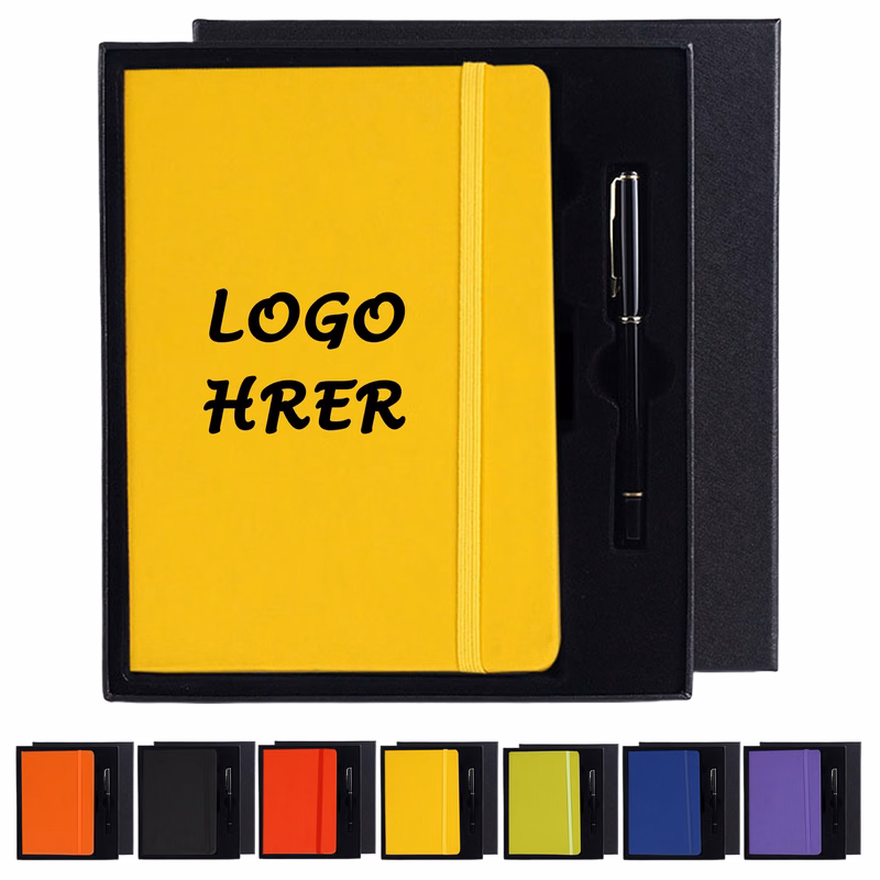 A5 Notebook with Ballpoint Pen Gift Box Set