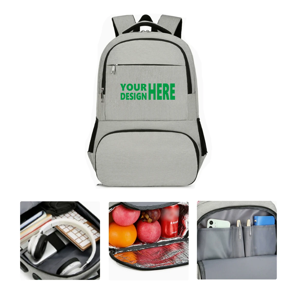 MOQ 50 Multifunctional Outdoor Picnic Backpack with Insulation 1