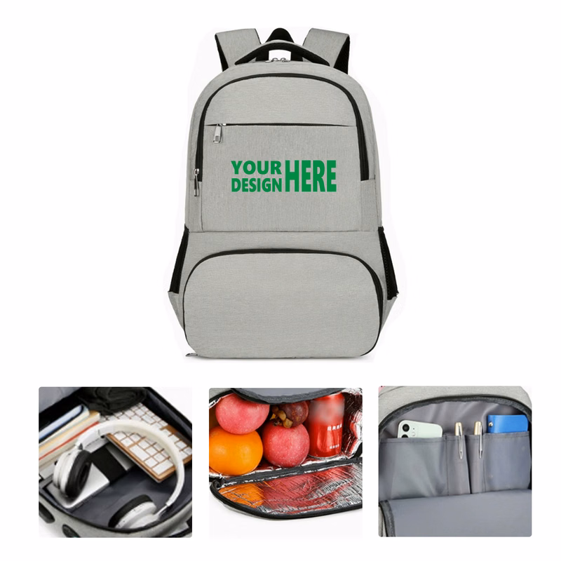 MOQ 50 Multifunctional Outdoor Picnic Backpack with Insulation