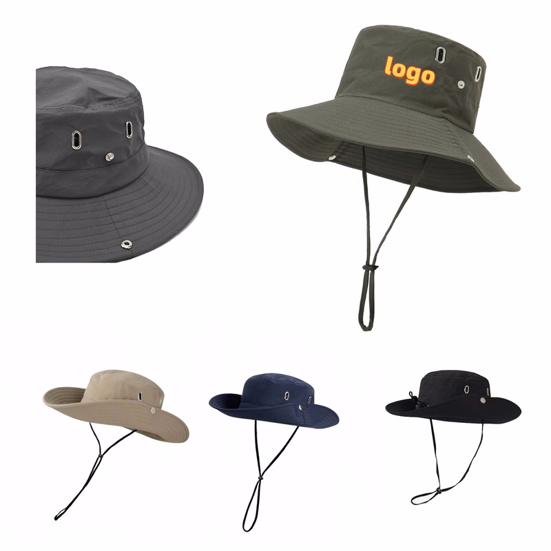 Plaid Hiking Hat Outdoor Fisherman's Hat