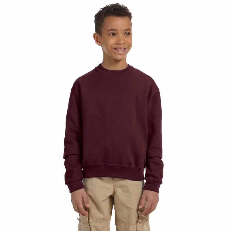 Jerzees Youth 8 Oz., 50/50 NuBlend® Fleece Crew
