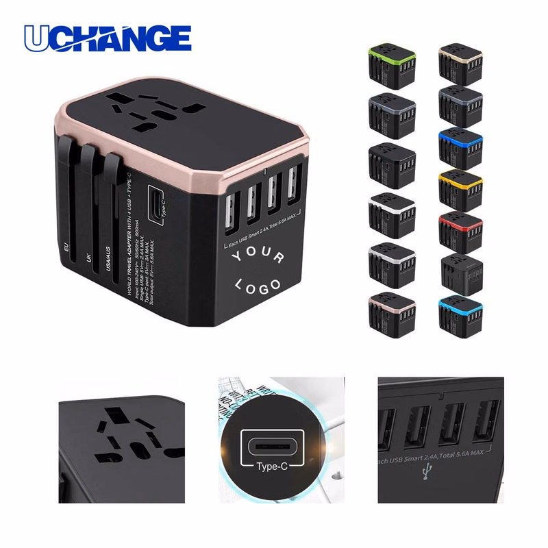5.6A Multi Port Charger Tool with Type C and USB Ports
