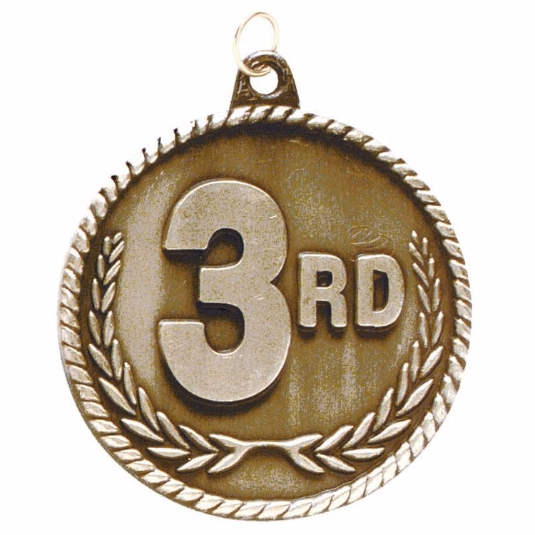 3rd Place High Relief Medal