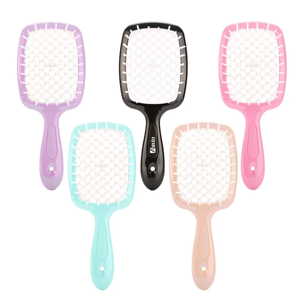 Hollow Out Hair Brush 1