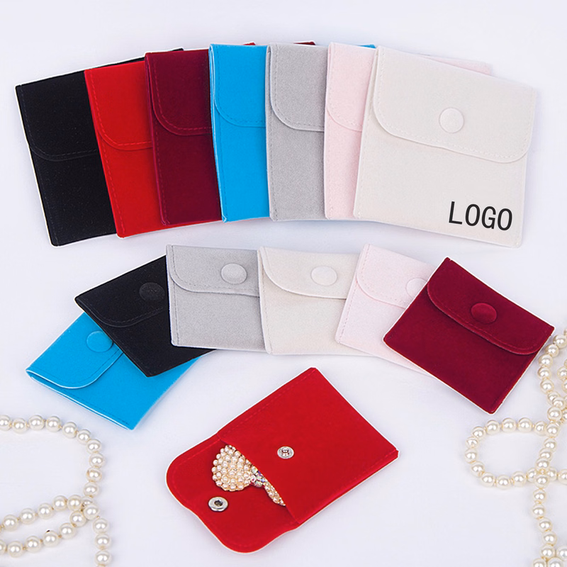 Microfiber Velvet Bag Double-Sided Velvet Jewelry Bag