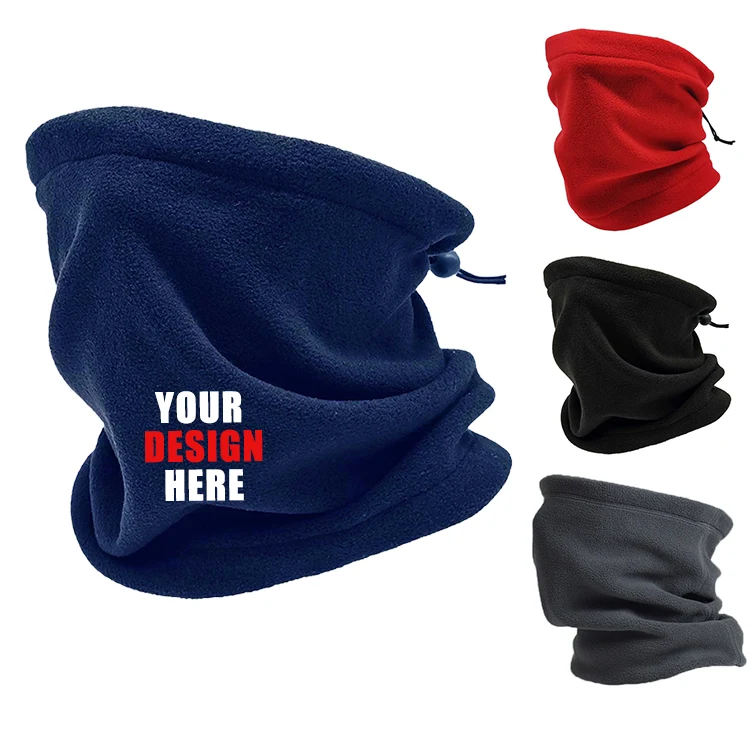 Fleece Neck Warmer Windproof Snood Winter Thermal Neck Gaiter 1