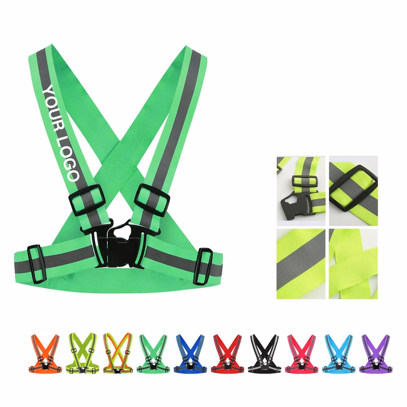 Lightweight Reflective Vest for Outdoor Exercise