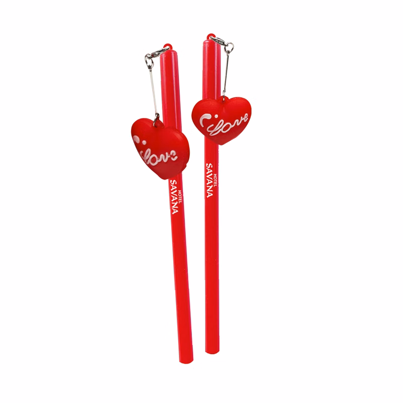 Valentives Pen With Charm