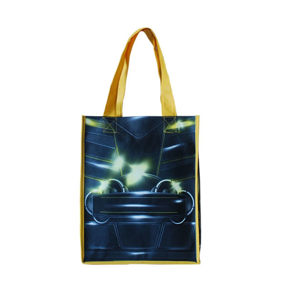Full Color Utility Shopping Tote Bag W/ Gusset (12" x 13" x 8") 1
