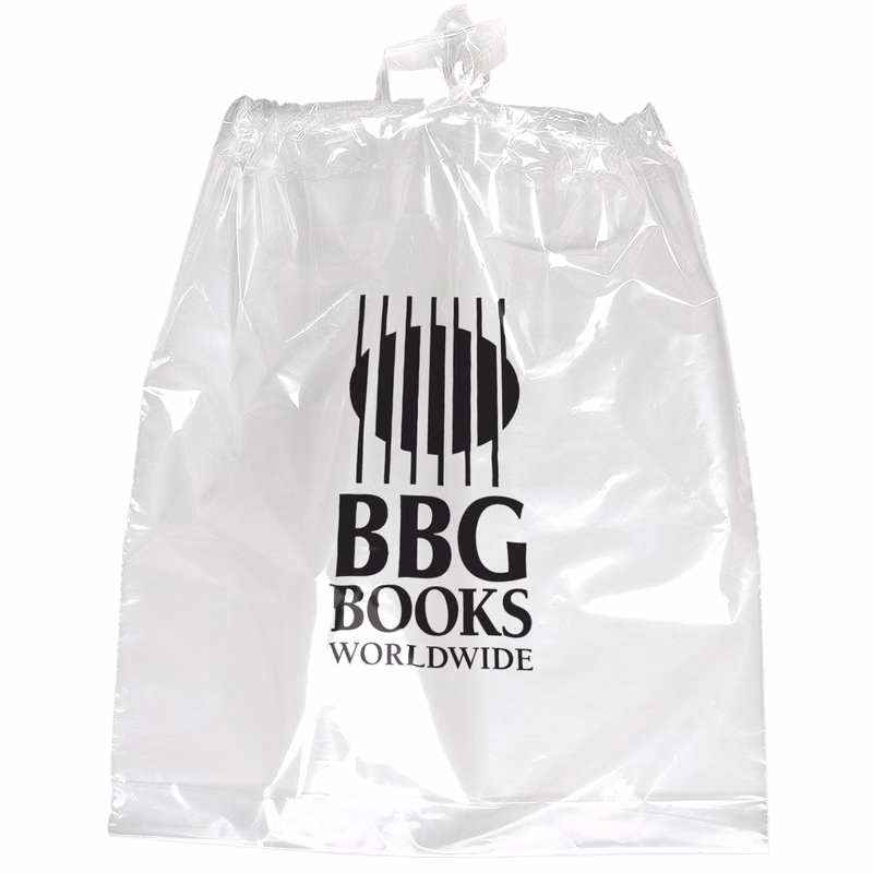 Poly-Draw Bag - 15W x 19H x 3 - Flexo Ink Print