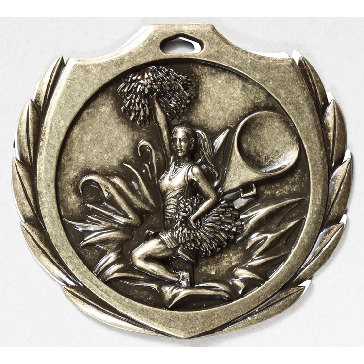 Cheer Burst Medal 2 1/4" 1