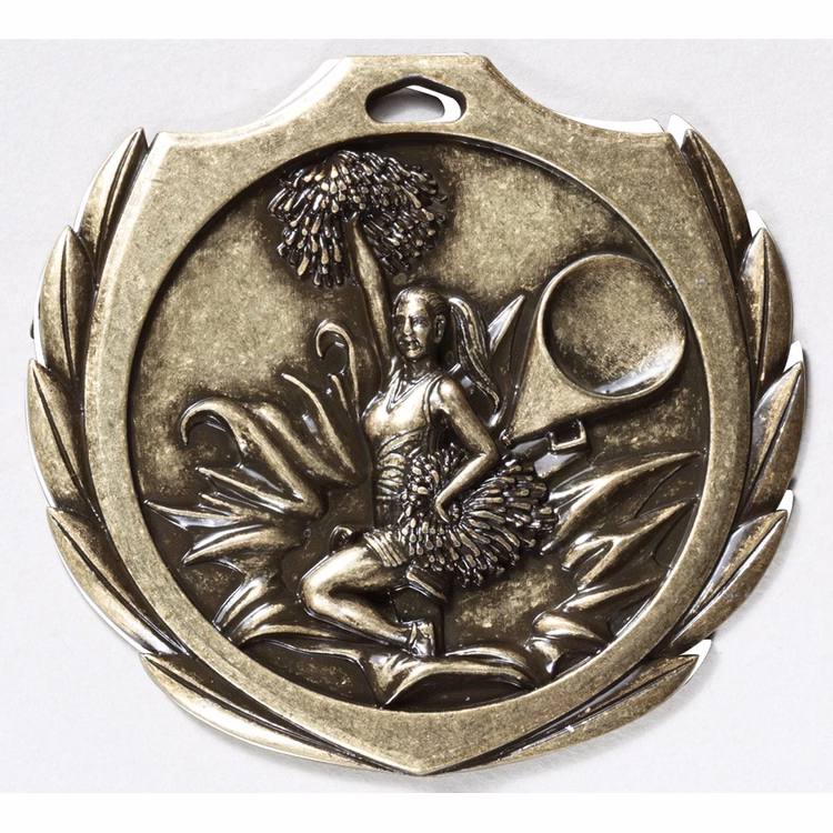 Cheer Burst Medal 2 1/4"