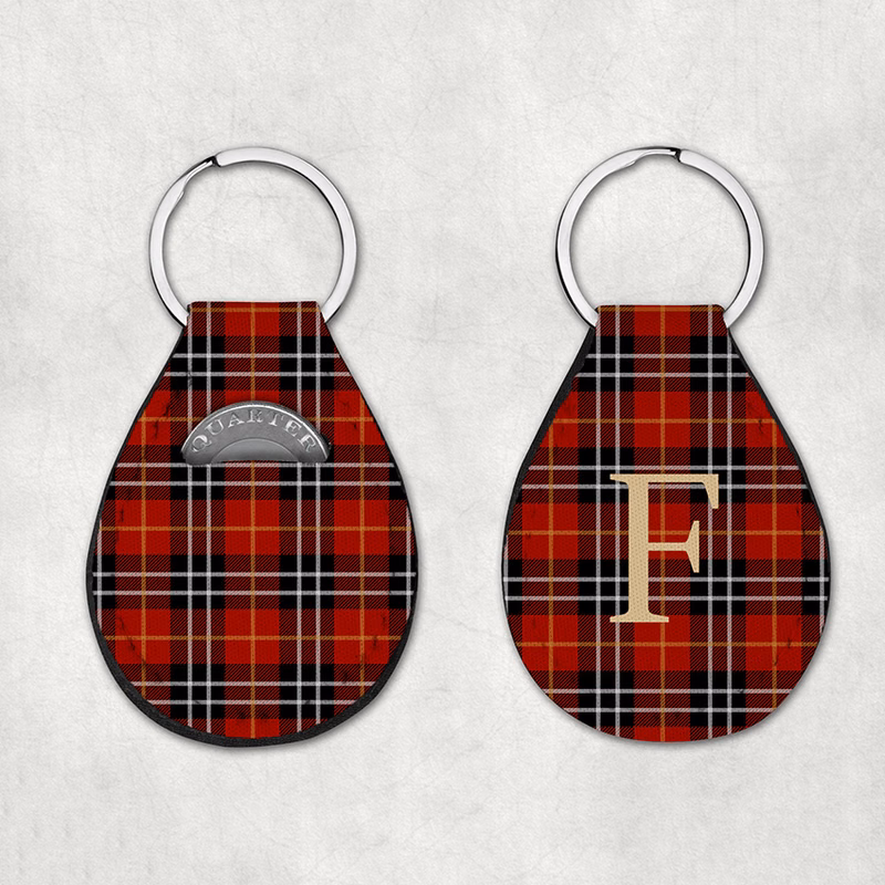 Quarter Holder Keychain