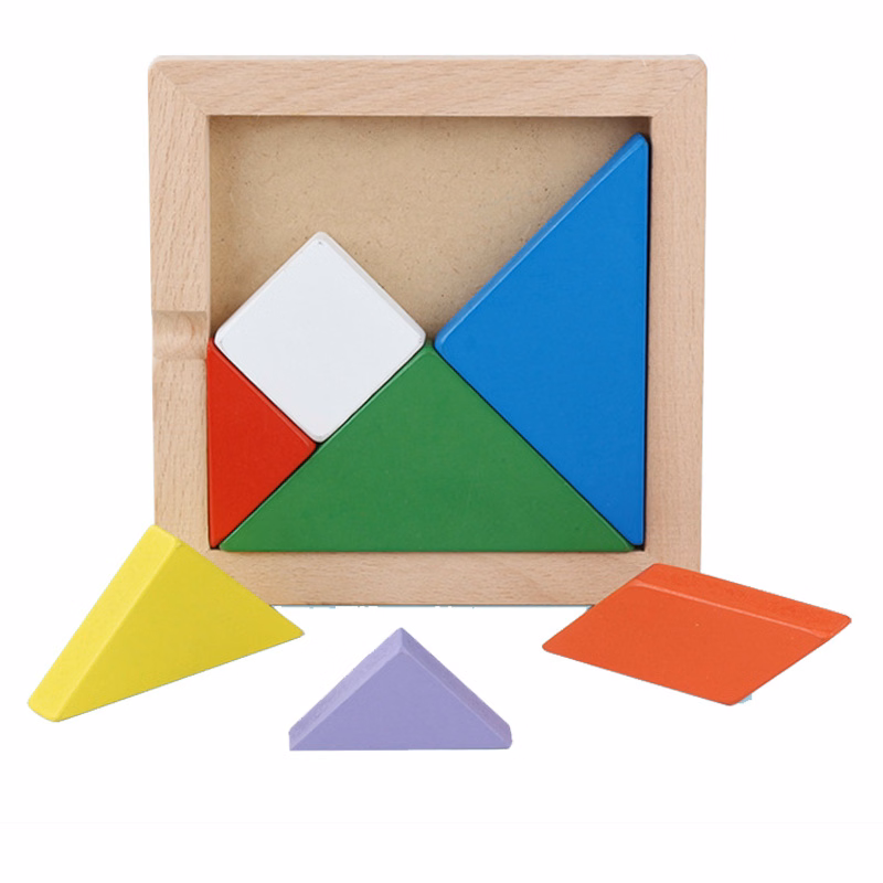 Wooden Tangram