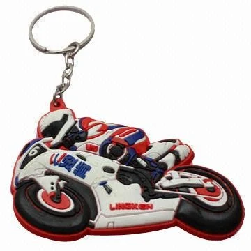 4.5" PVC Key Tag - in 3D 1