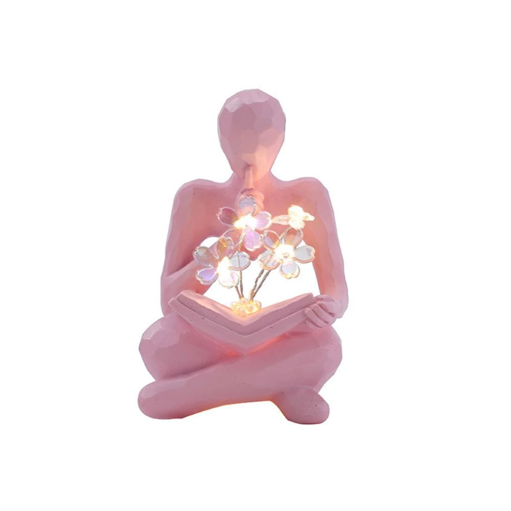 Book flower tulip nightlight 1