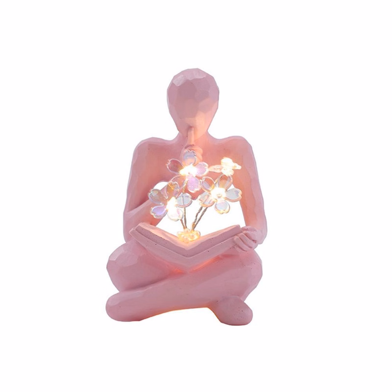 Book flower tulip nightlight