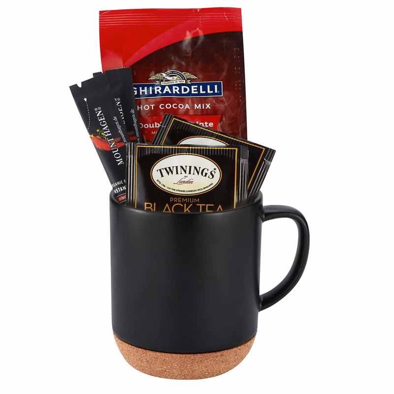 14 oz Corky Mug - Coffee Gift Set F