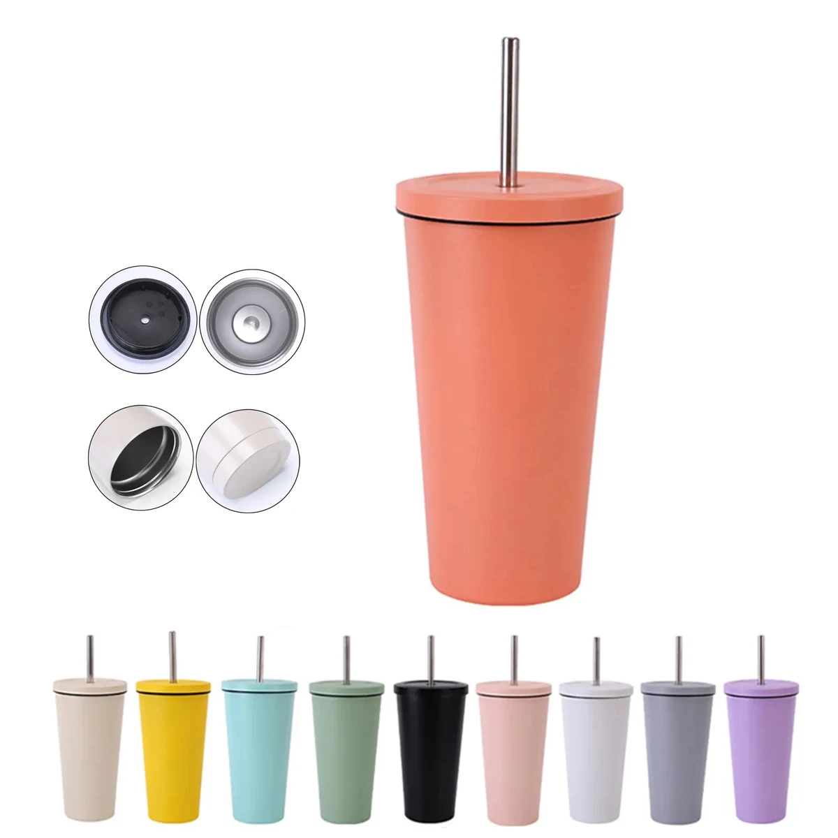Stainless Steel Vacuum Insulated Coffee Cup 1