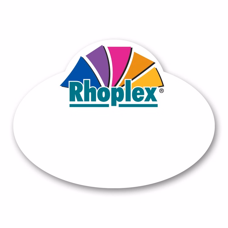Full Color 50 Mil Name Badge (2.125"X3.875") Oval