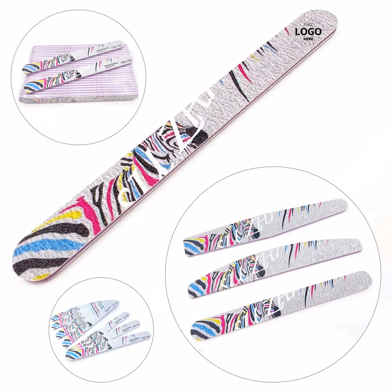 Zebra Print Nail Filing