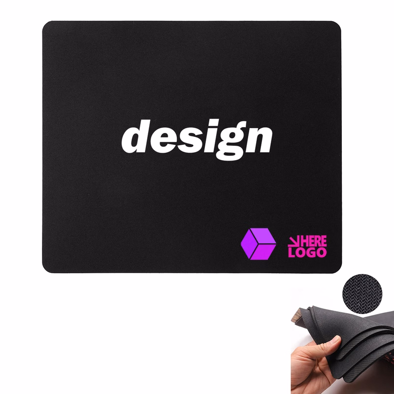 Non-Slip Rubber Mouse Pad MOQ 100 PCS