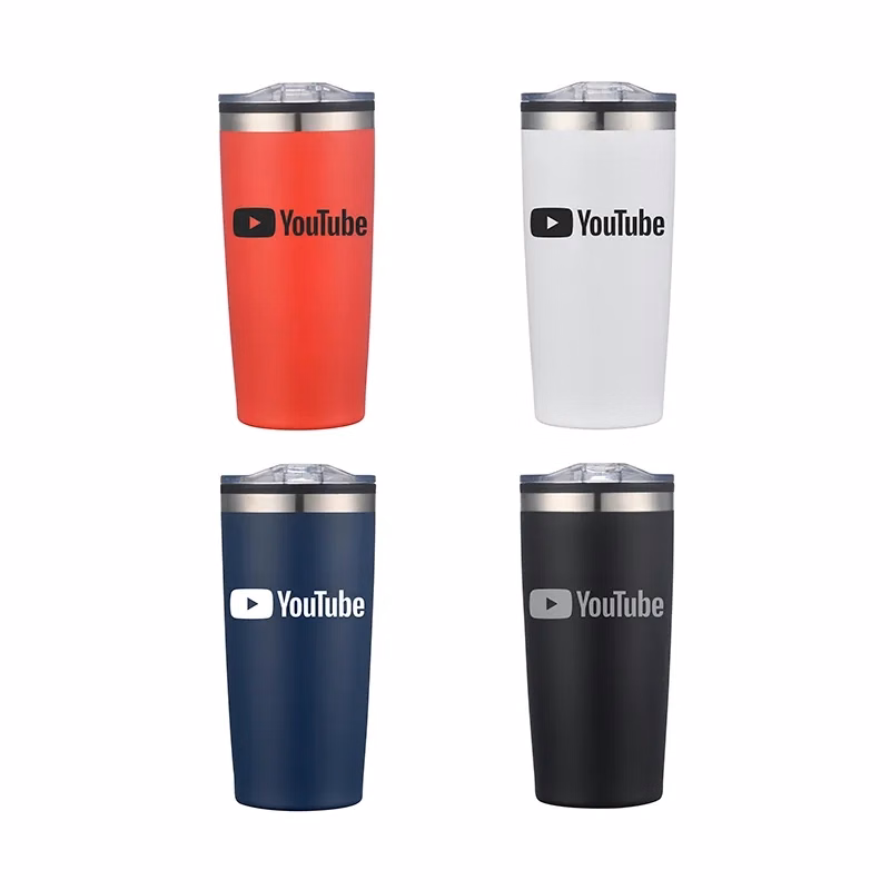 20oz. Double Wall SS / PP Tumbler with Clear Lid