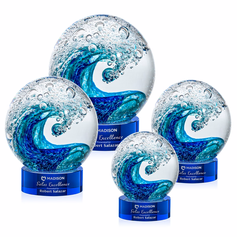 Surfside Award on Stanrich Base - Blue