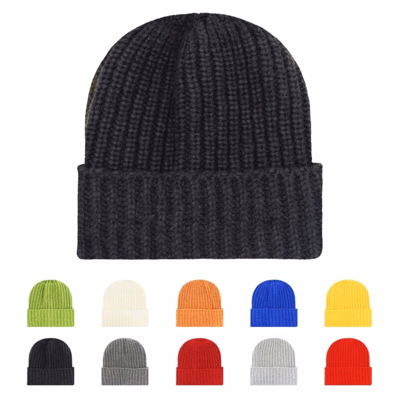 Knitted Cuffed Beanie