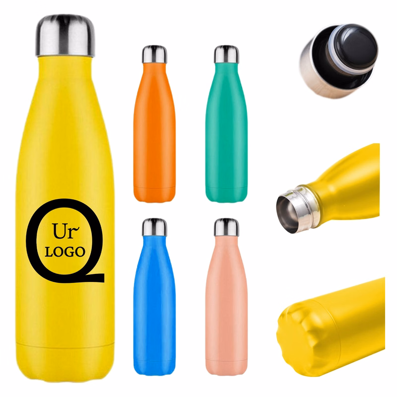 17 Oz Cola Shape Sports Bottle