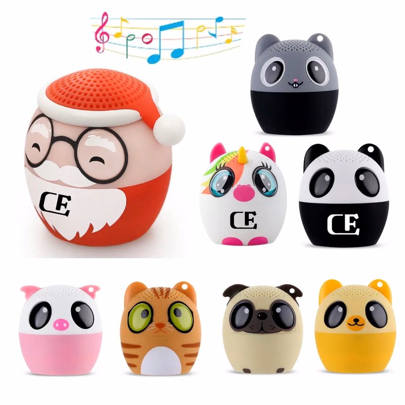 Mini Animal Wireless Bluetooth Speaker with Lanyard
