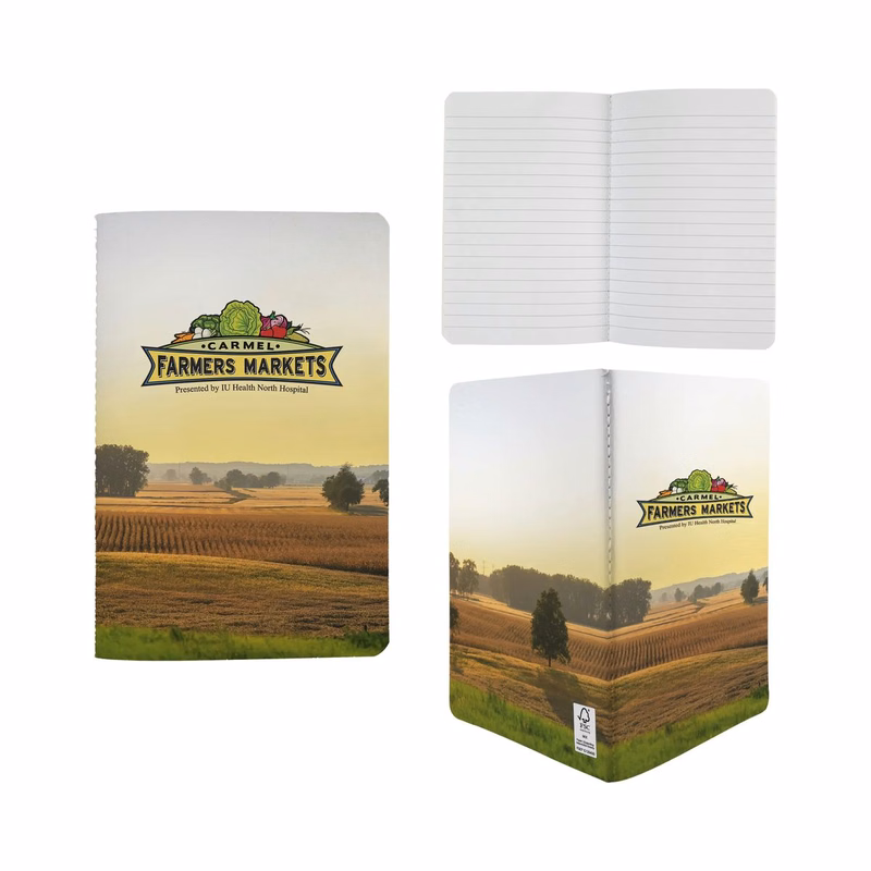 4" X 6" Sewn Paper Cover Notebook
