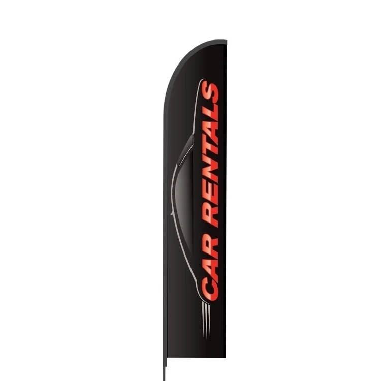 Flex Banner™ Evo™ Feather Flag Only, Double-Sided - 15' Outdoor Banner 1