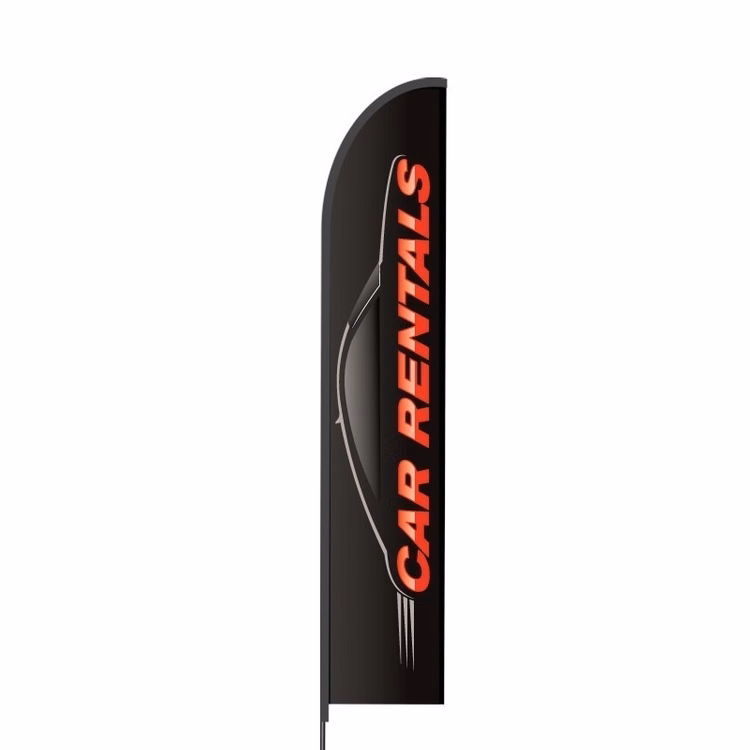 Flex Banner™ Evo™ Feather Flag Only, Double-Sided - 15' Outdoor Banner