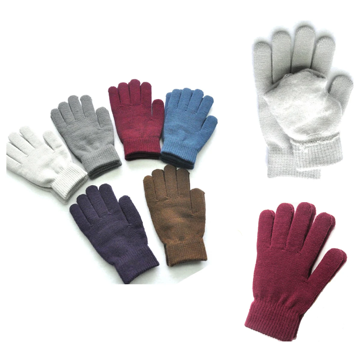 Acrylic Winter Gloves For Adults 1