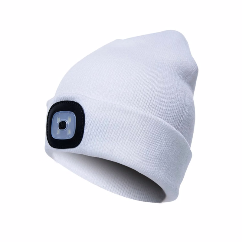 Unisex LED Beanie Hat with Light