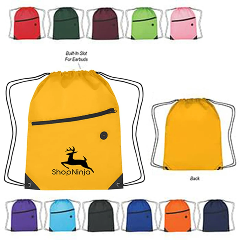 Sports Pouch with Zippered Pockets 1
