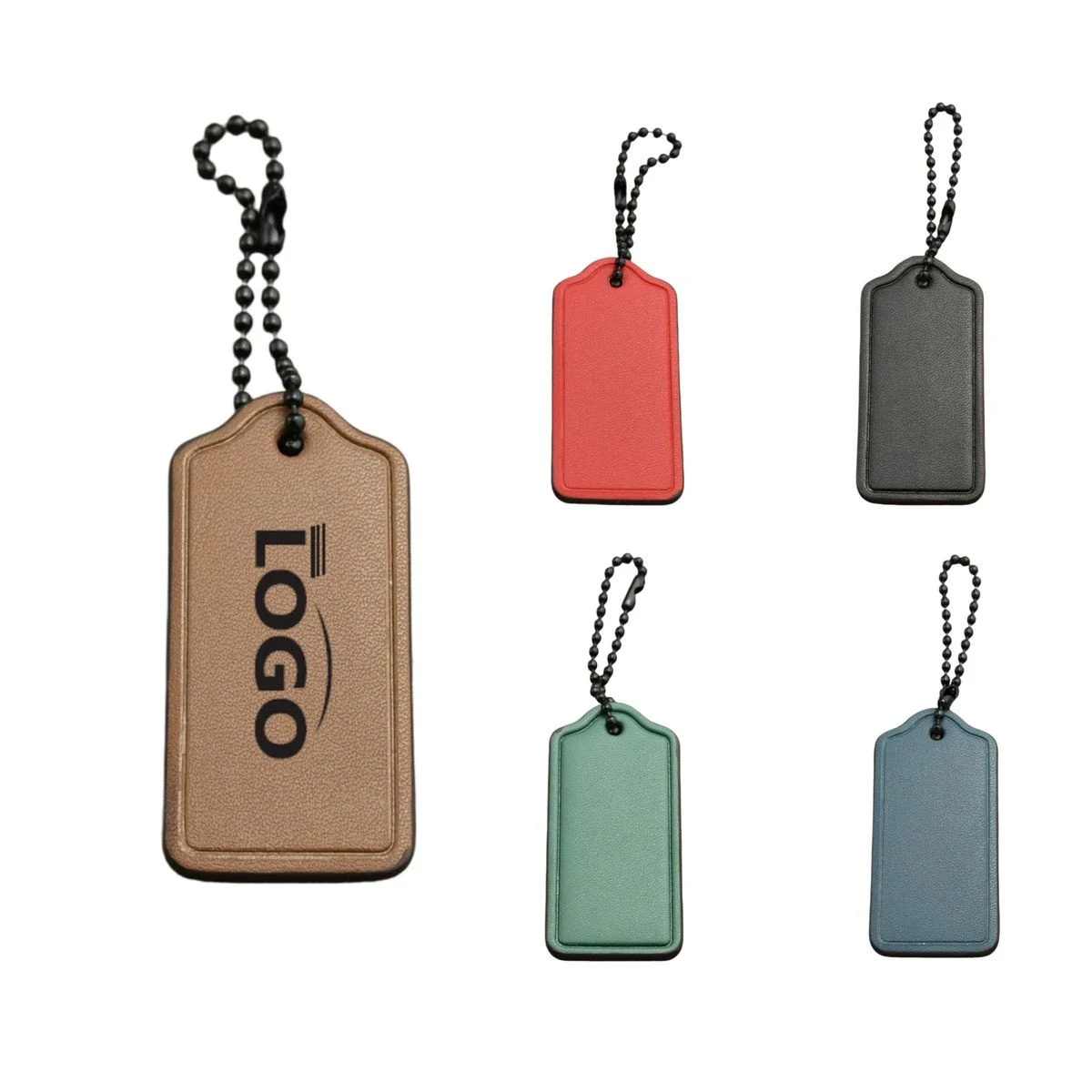 Premium PU Leather Custom Key Tag 1